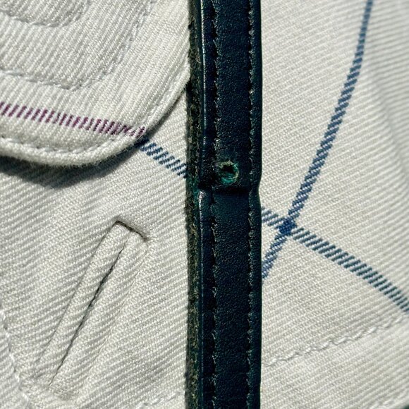 Coach Vintage 1998 Court Bag Black Gold HUNGARY 9870 Hang Tag Crossbody Strap - Picture 9 of 15